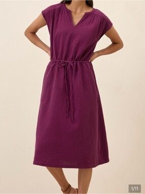 donna morgan fit & flare dress NWT Pact Fit & Flare Cowl Neck Jumpsuit Sz Small
